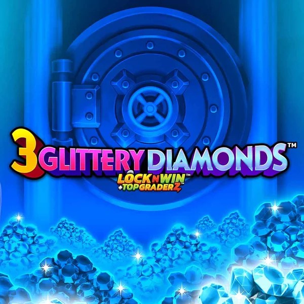3 Glittery Diamonds game by PearFiction Studios – logo hosted on Incognito Casino