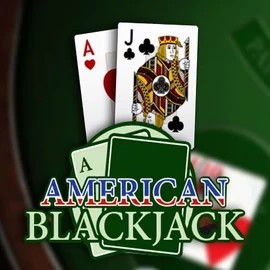 American Blackjack logo – Table Games by Habanero at Incognito Casino