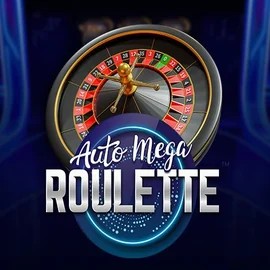 Auto Mega Roulette slot logo by Pragmatic Play at Incognito Casino