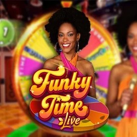 Funky Time game by Evolution – logo hosted on Incognito Casino