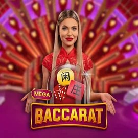 Mega Baccarat by Pragmatic Play, showcased at incognitocasinoo.nl – game logo