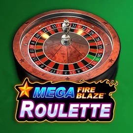 Mega Fire Blaze Roulette online game logo by Playtech on incognitocasinoo.nl